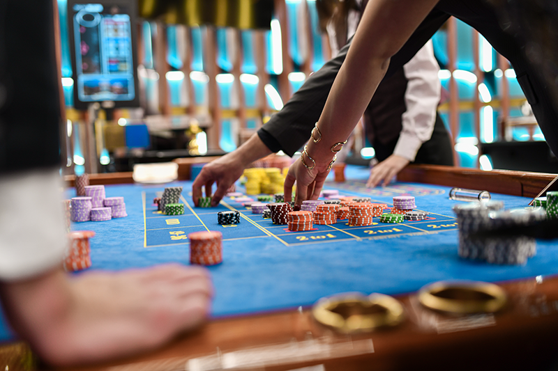 Chips On Casino Table - CBC Entertainment